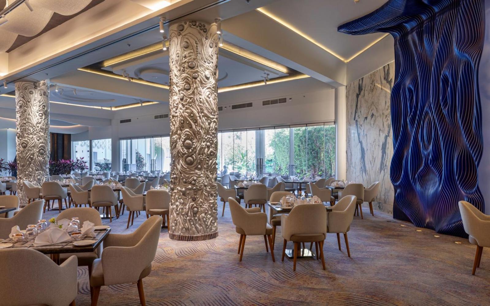Mirage Hotel & Conference Center İskenderiye Dış mekan fotoğraf The restaurant