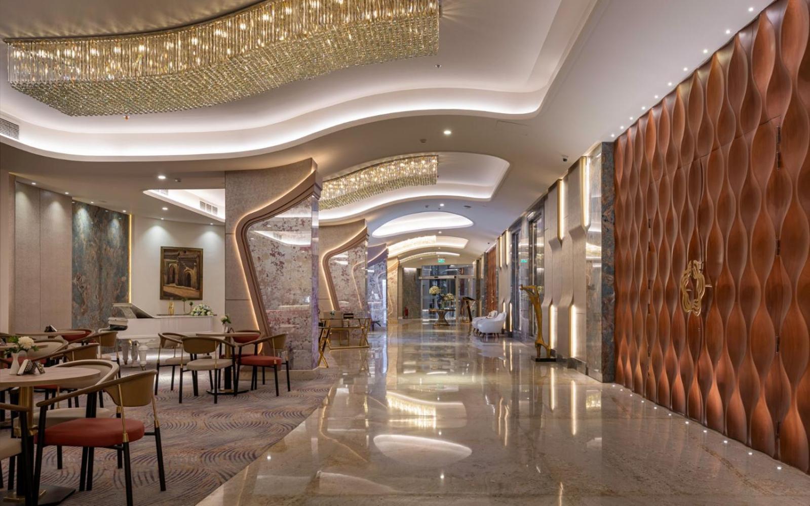 Mirage Hotel & Conference Center İskenderiye Dış mekan fotoğraf The lobby of the hotel