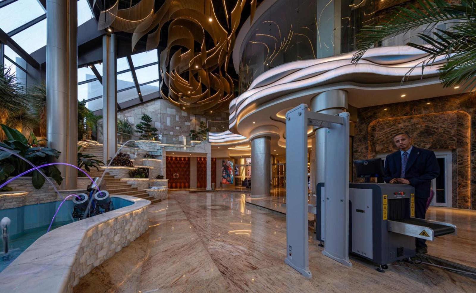 Mirage Hotel & Conference Center İskenderiye Dış mekan fotoğraf Lobby