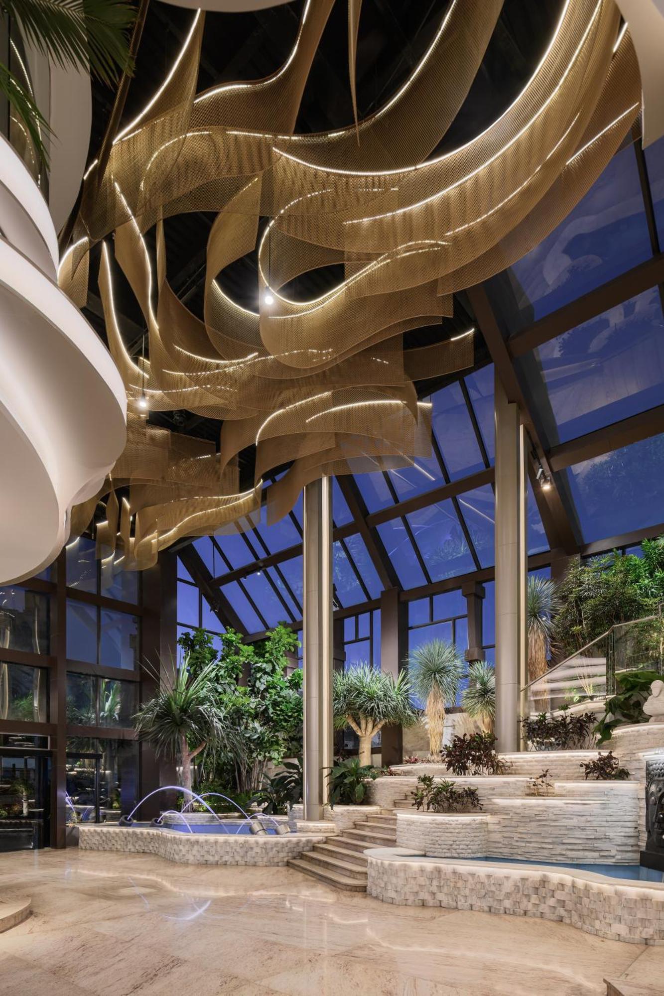 Mirage Hotel & Conference Center İskenderiye Dış mekan fotoğraf The interior of the hotel