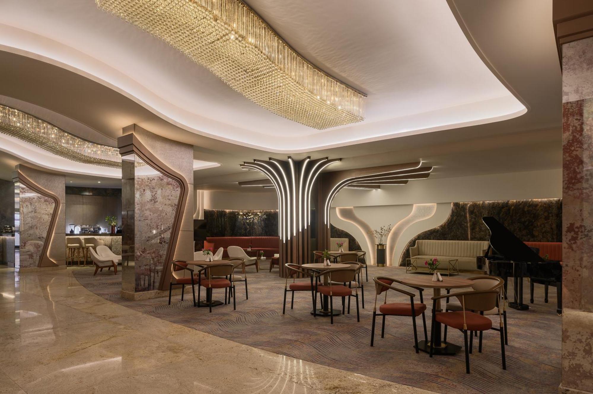 Mirage Hotel & Conference Center İskenderiye Dış mekan fotoğraf The interior of the lounge