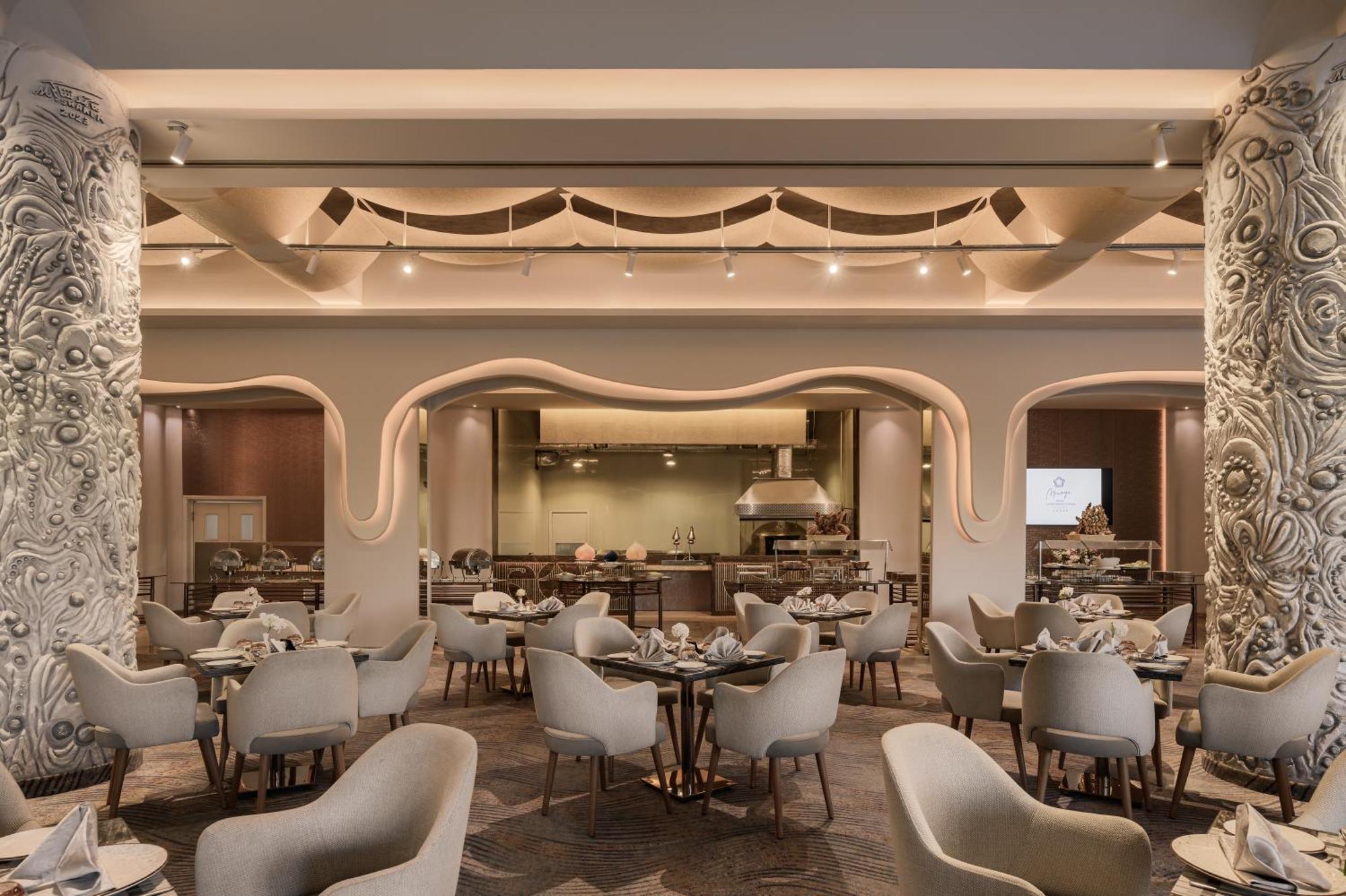 Mirage Hotel & Conference Center İskenderiye Dış mekan fotoğraf The restaurant
