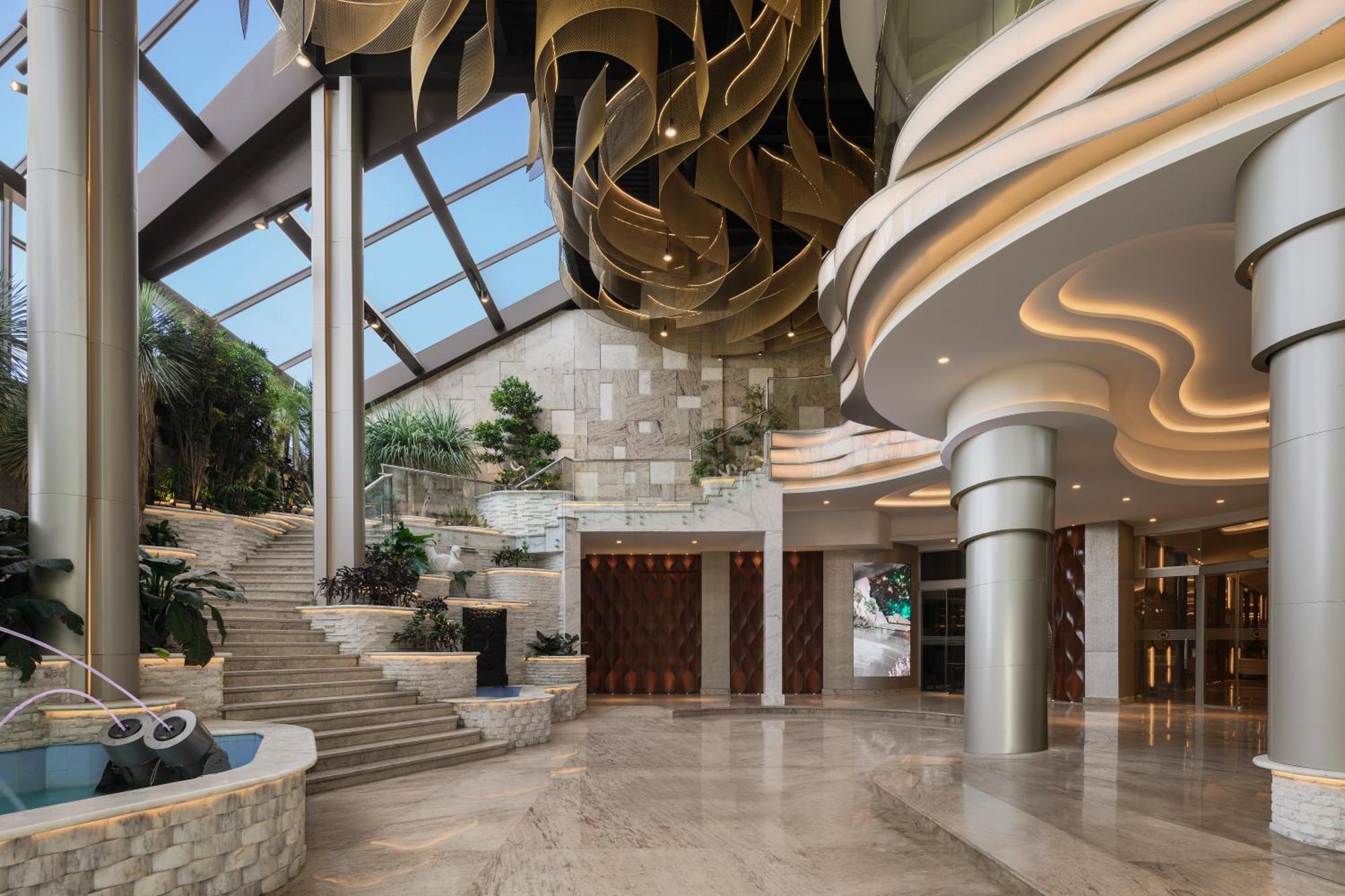 Mirage Hotel & Conference Center İskenderiye Dış mekan fotoğraf The lobby of the hotel