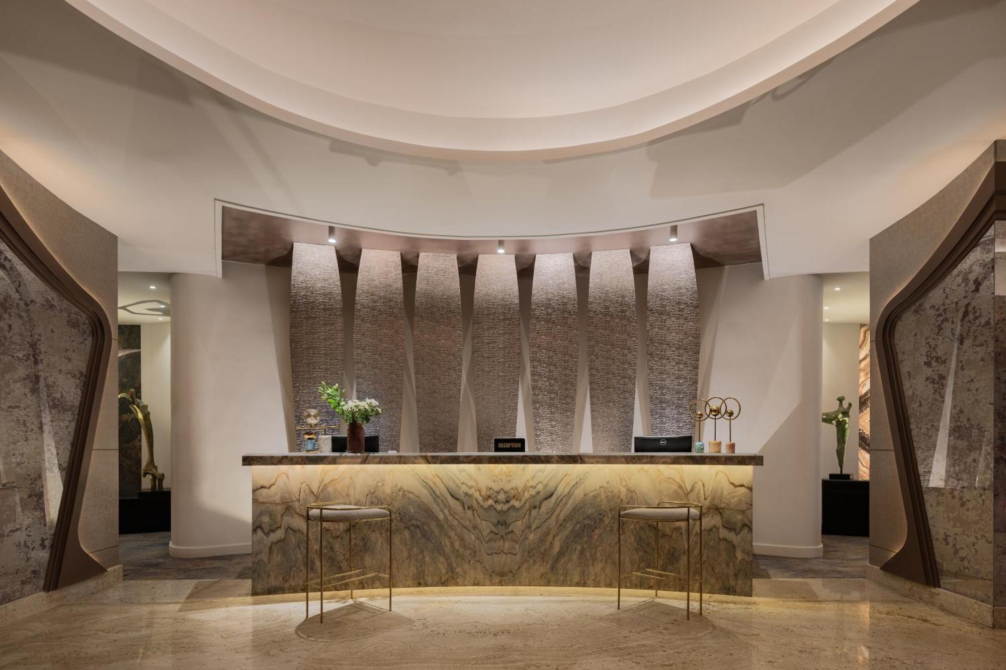 Mirage Hotel & Conference Center İskenderiye Dış mekan fotoğraf The lobby of the hotel