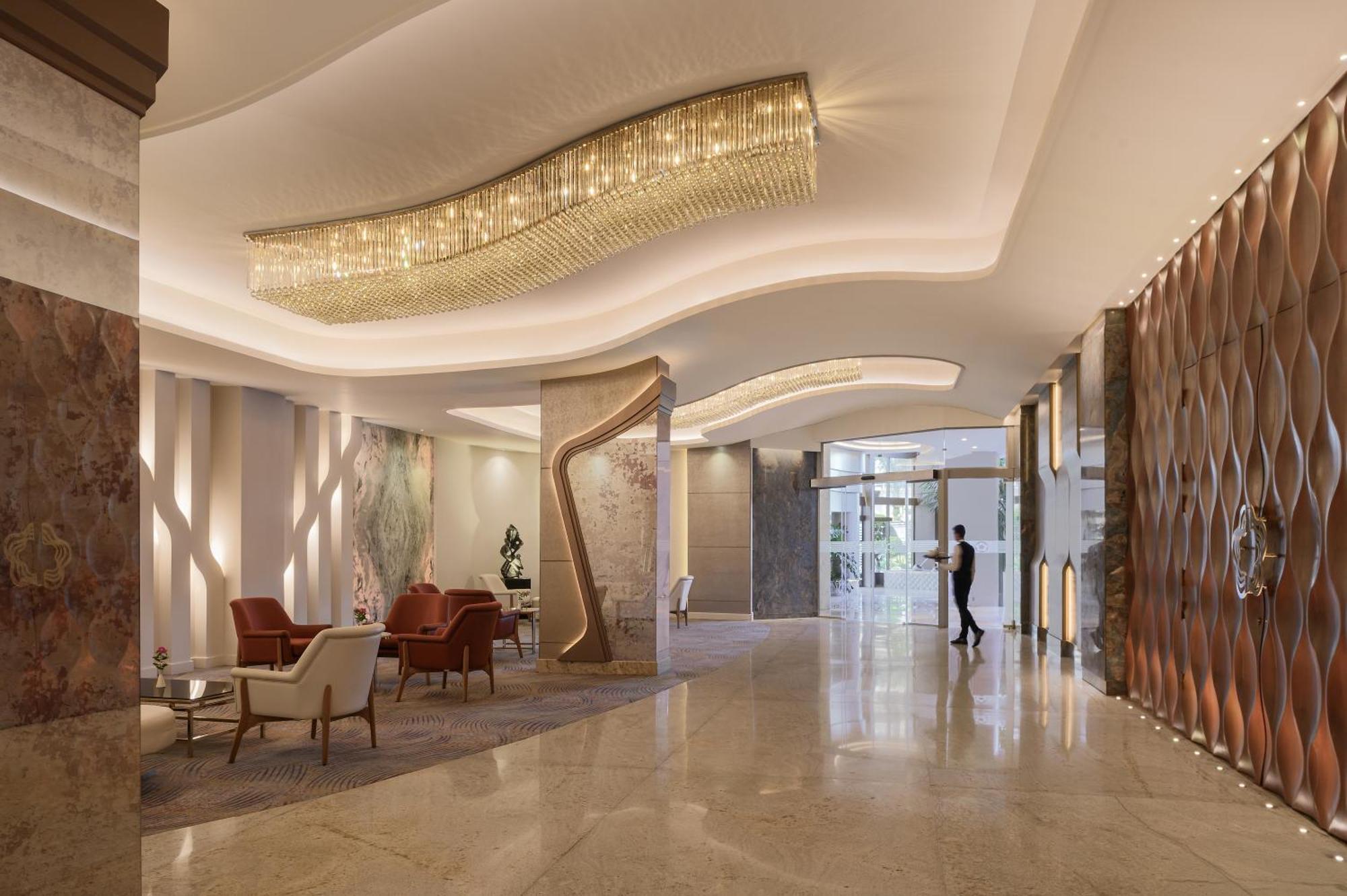 Mirage Hotel & Conference Center İskenderiye Dış mekan fotoğraf The lobby of the hotel