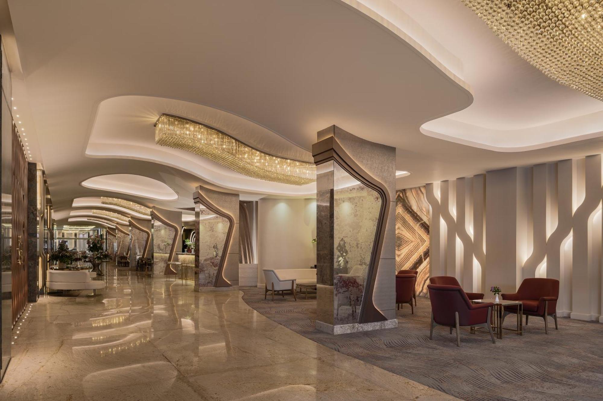 Mirage Hotel & Conference Center İskenderiye Dış mekan fotoğraf The lobby of the hotel
